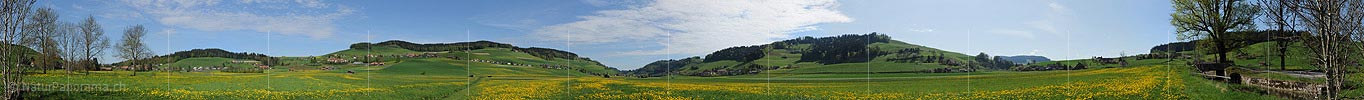 P009662: Panorama Frühlingslandschaft