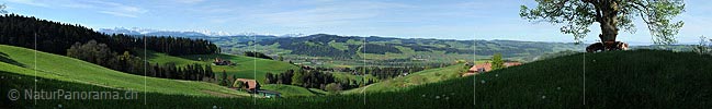 P009718: Gigapixel Panorama Emmentaler Hügelland