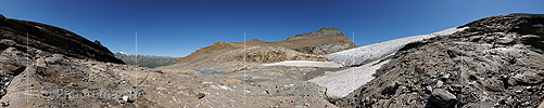 P010404: 360° Panoramafoto Chaltwassergletscher (Stand 8.2012)