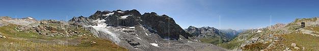 P010468: 360° Panoramafoto Ofenhorn und Tälligletscher (Binntal)