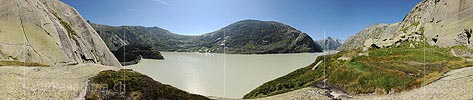 P010518: 360° Panoramabild Grimselsee (Stausee)