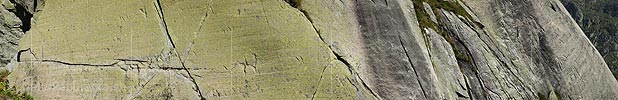 P010521: Panorama Risse in Felswand aus Aaregranit