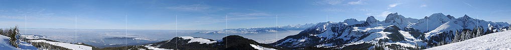 P012086: Panorama Blick vom Selibüel Richtung Osten