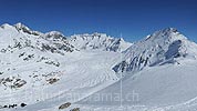 P012222a: Panorama Grosser Aletschgletscher von der Moosfluh (Aletscharena)
