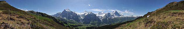 P012929: 360° Panoramafoto Grindelwald Waldspitz