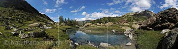 P013592: Panoramafoto Wasserbecken in Naturlandschaft