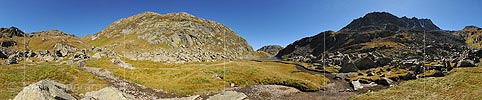 P013658: 360° Panoramafoto Alp Tuma und Tomasee (Lai da Tuma)