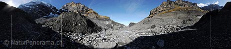 P013715: 360° Panoramafoto Gamchigletscher (Stand 10.2013)