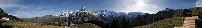 P013774: 360° Panoramasicht Allmendhubel (Mürren)