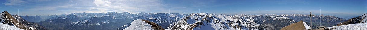 P014315: 360° Gipfelpanorama Mäggisserehore