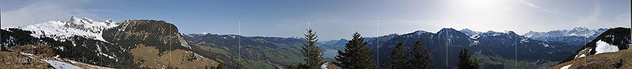 P014344: 360° Gipfelpanorama Ankenhubel