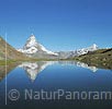 P014803b: Hochaufgelöstes Foto Matterhorn gespiegelt in Bergsee
