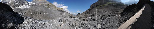P015192: 360° Panoramafoto Gamchigletscher (Stand 6.2014)