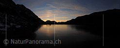 P015337: Panoramabild Spiegelung auf Schwarzeis