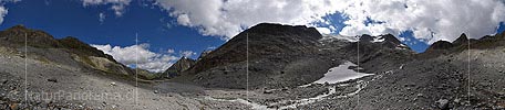 P016688: 360° Panoramafoto Steinlimigletscher (Stand 2015)