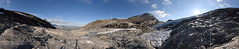 P018411: 360° Panoramafoto Chaltwassergletscher (Stand 8.2016)