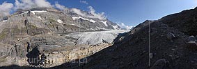 P018571: Panoramafoto Alpetligletscher und Kanderfirn (Stand 9.2016)