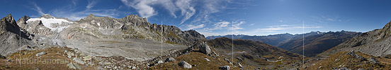 P018706: 360° Gipfelpanorama Chräiennest (Ursern)