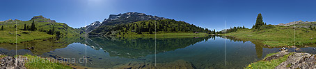 P020002a: 360° Panoramafoto Spiegelung im Engstlensee