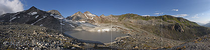 P020283: 360° Panoramafoto Witenwasserengletscher (Stand 8.2017)