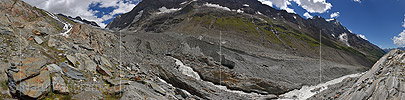 P020343: Panoramafoto Langgletscher (Stand 8.2017)