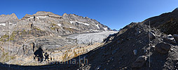 P022231: Panoramafoto Alpetligletscher / Kanderfirn (Stand 9.2018)