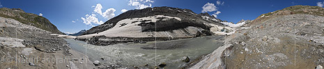 P023219: 360° Panoramafoto Oberaargletscher (Stand 7.2019)