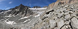 P023314: Panoramafoto Bächligletscher (Stand 8.2019)