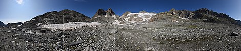 P023340: 360° Panoramafoto Tiefengletscher (Stand 8.2019)