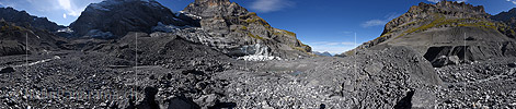 P023788: 360° Panoramafoto Gamchigletscher (Stand 9.2019)