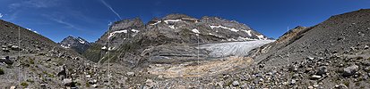 P024233: Panoramafoto Kanderfirn (Stand 7.2020)
