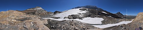 P024335: 360° Panoramafoto Chaltwassergletscher (Stand 8.2020)