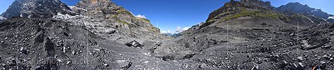 P024445: Panoramafoto Gamchigletscher (Stand 8.2020)