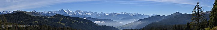 P025454: Alpenpanorama Berner Alpen von den Voralpen