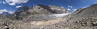 P026032: Panoramafoto Kanderfirn (Stand 8.2022)