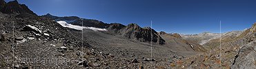 P026721: 360° Panoramafoto Muttgletscher (Stand 9.2023)