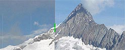 V000004: Interaktiver Vorher-Nachher Gletschervergleich vom Fieschergletscher