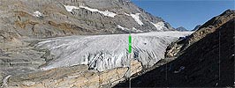 V000010: Interaktiver Vorher-Nachher Gletschervergleich vom Kanderfirn