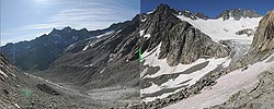 V000018: Interaktiver Vorher-Nachher Bildvergleich vom Bächligletscher