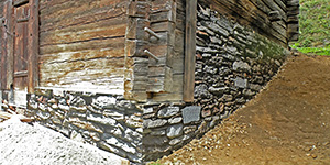 NaturPanorama.ch: Wandbild einer Steinmauer