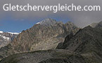 GletscherVergleiche.ch: Interaktive Vorher-Nachher Bildvergleiche verschiedener Alpengletscher.