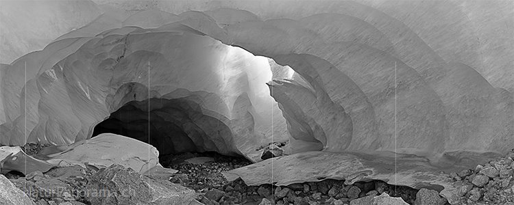 Schwarz/Weiss Panoramafoto Variante 1