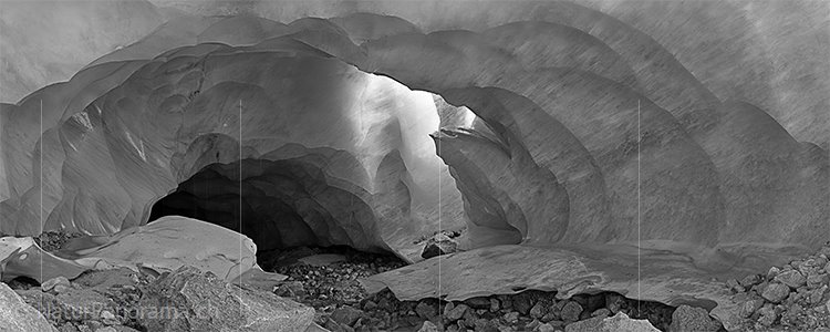 Schwarz/Weiss Panoramafoto Variante 2