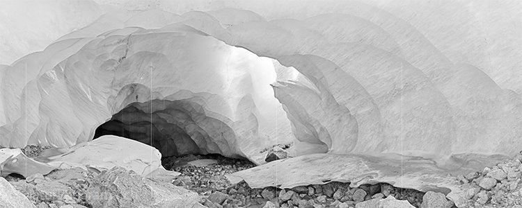 Schwarz/Weiss Panoramafoto Variante 4