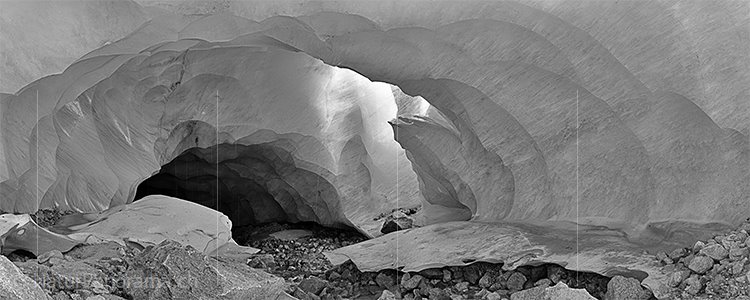 Schwarz/Weiss Panoramafoto Variante 10