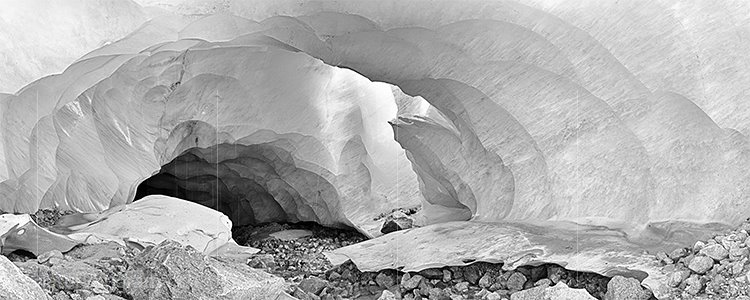 Schwarz/Weiss Panoramafoto Variante 11