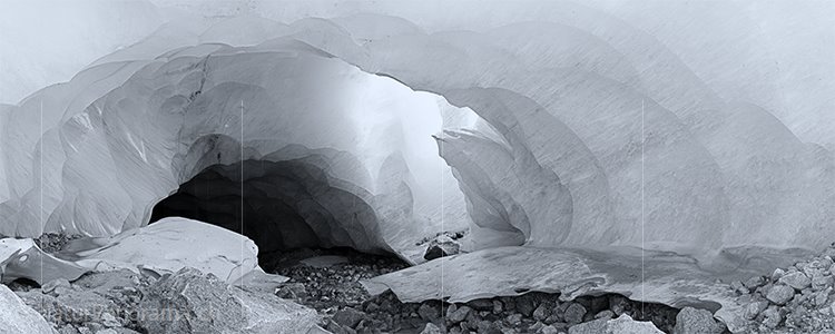 Schwarz/Weiss Panoramafoto Variante 16